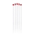 NMR tube 5mm, 51 Expansion with cap, borosilicate glass, 400 MHz pack of 5