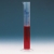 Measuring cylinders, PP, tall form, class B, blue graduated