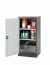 Chemical cabinet CS-Classic 545 x 520 x 1105 mm (WxDxH), swing doors,RAL 7016 2 shelves, bottom collecting sump STAWA-R