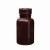 Wide neck bottles 250 ml, PE-LD, amber height 123 mm, GL 40,  64 mm pack of 100