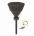 Safety funnel with ball valve, V2.0, PE-HD, electrostatic conductive
