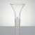 Powder funnel with NS cone, borosilicate glass 3.3