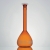 Volumetric flasks, borosilicate glass 3.3, class A, amber glass