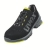 Low shoes S1 85438, size 45 black, yellow, width 11, pair