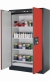 Saftey cabinet Q-CLASSIC-90 WD 1200 x 615 x 1955 mm (WxDxH), RAL 7016/RAL 3020, 4 shelves,
