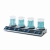 Multi-position magnetic stirrer with heating AM 4
