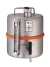 Safety storage container stainless steel, with tab and level indicator