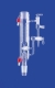 Distilling Receiver acc. to Ansch&uuml;tz-Thiele w. cooling jacket, flask 50 ml, socket/cone 29/32, vacuum connection GL 18, w. soli