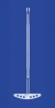 Stirrer with PTFE blade GL 10, for 100 ml flasks, NS 29/32, length 270 mm, blade 55 x 17 x 3 mm