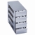 Racks mit Schubladen f&uuml;r Ultratiefk&uuml;hlger&auml;t CryoCube<sup>&reg;</sup> F101h, Edelstahl