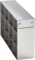 Freezer Rack: CryoCube&reg; F740 series (3-compartment, Standard), Innova&reg; U360, U535, 4 in/102 mm, side access, stainless steel