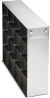 Freezer Rack: CryoCube&reg; F740 series (3-compartment, MAX), 4 in/102 mm, side access, stainless steel