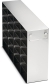 Freezer Rack: CryoCube&reg; F740 series (5-compartment, MAX for 5th comp.), 2 in/53 mm, side access, stainless steel