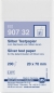Test papers for silver 20 x 70 mm, pack � 200 stripes