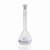 Measuring Flask, DURAN<sup>®</sup>, Class A, Blue Graduation, PE Stopper, USP