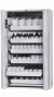 Safety cabinet S-PHOENIX touchless-90 FDAO VBFA196.120+, light grey, 6 drawers steel plate