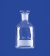 Dioxygen bottle acc.to Winkler 250-300 ml, white sign, justified