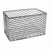 Test tube basket, aluminium 256x152x152mm