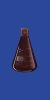 Erlenmeyer flask 500ml NS 29/32, amber glass