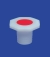 Plastic stopper, octagon NS 29/32
