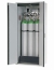 Gas bottle cabinet G30 light grey, width 900 mm, with interior