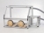 Glove box with transfer chamber, PMMA/PE