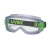 Full-view goggles ultravision 9301 color: gray transparent, glass: colorless, CA, fog-free, broad nose part