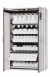 Safety cabinet S-CLASSIC-90 WDAS 1200 x 615 x 1968 mm (BxTxH), RAL 7035, incl. 6 drawer standard,