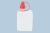 Canister 'FuelFriend PLUS' 0,5 L PE-HD, nature, EAN, red screwing and spout, 125x95x53 mm (HxWxD)