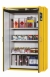 Safety cabinet S-CLASSIC-90 WD 1968x1200x615mm (HxBxT), RAL 1004, 3 lower shelves, 1 perforated plate insert,