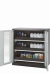 Dangerous goods cabinet CS-Classic-G WFDFW body RAL 7016 anthracite, doors RAL 7035 ligt grey incl.3 shelf board drawers