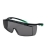 Protection glasses super f OTG 9169 colour:black/green, lenses:PC grey welding protection 3, infradur AF