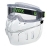 Full-view goggles ultravision 9301 HC/AF colourless, faceguard