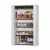 Safety Storage Cabinets S-PHOENIX Vol. 2-90 with Folding Doors, 3 shelves, stainless steel