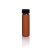 Vials 21x70mm, amber glass with cap, pack of 1152