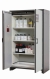 Saftey cabinet Q-Classic-30 WD 1164 x 615 x 1947 mm (WxDxH), swing doors grey RAL 7035, 3 shelves,