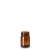 Wide-necked glass 50 ml, amber glass cylindrical, with screw cap, PP black ((8-1001-40) with PE-LD insert, thread GL 40, pack of