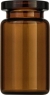 Rollrandflaschen N 20-5, braun 5 ml, VE=100