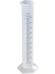 Measuring cylinder, PP, blue scale
