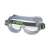 Panoramic goggles 9305 PVC, ventilation system, grey-transparent Headband anthracite-lime, lens:CA colourless