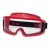 Full-view goggles ultravision 9301 Protection level 2C-1.2, lens colourless red socket, uvex supravision excellence coating