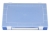 Sortimentskasten 335x225x55mm PP, blau, f&uuml;r 0 Einsatzboxen mit Tragegriff