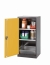 Chemical cabinet CS-Classic 545x520x1105mm (WxDxH), hinged doors, RAL 1004 2 shelves, bottom sump tray STAWA-R