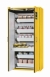 Saftey cabinet S-CLASSIC-90 WDAS 896x616x1968mm (WxDxH), RAL1004, 6 drawers, 1 perforated metal plate insert