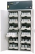 Circulating air filter cabinet SLX-Classic SLX.230.120.MV, 1197 x 615 x 2300mm (WxDxH) hinged doors,light grey RAL7035,12 shelf