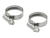 Hose clamps, size 3 clamping range 16-27 mm for fabric hose 12 mm / 1/2" l.w., pack of 2
