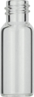 Gewindeflaschen N 8, farblos 1,5 ml, Außenhöhe: 32 mm, flacher Boden, enge Öffnung, VE=100