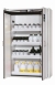 Saftey cabinet S-CLASSIC-90 WDAS 1200x615x1968mm (WxDxH), RAL 7035, 3x tray shelves, 1x floor collecting tray
