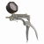 Druck- und Vakuumpumpe VacuMan, Aluminium, mit Manometer