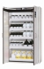 Safety Cabinet S-CLASSIC-90 WD 1968x1200x615mm (HxWxD), RAL 7035, 4x tray bottom, 1x bottom collecting tray
